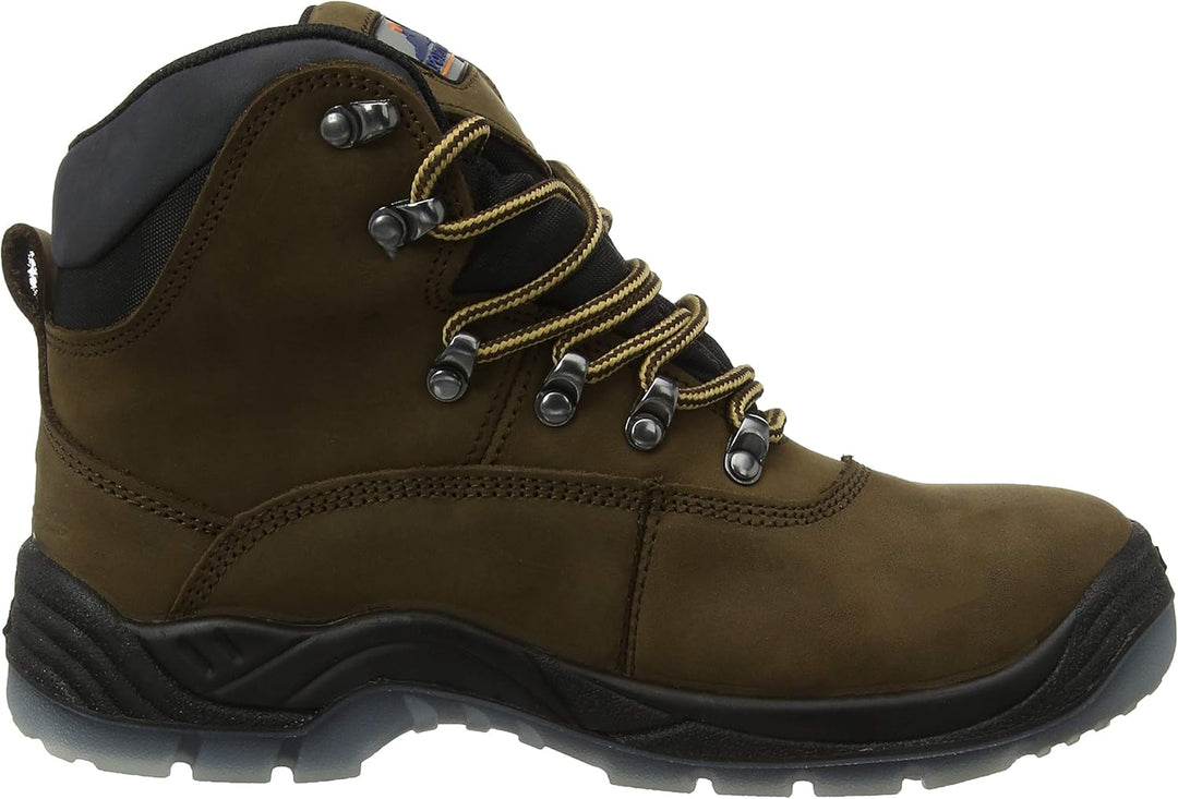 Portwest Steelite All-Wetter Stiefel S3 WR, Grösse: 38, Farbe: Braun, FW57BRR38