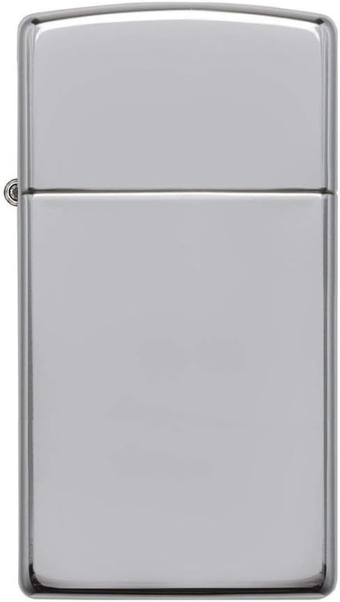 Zippo Chrom-Feuerzeuge Silber Slim, Silber Slim