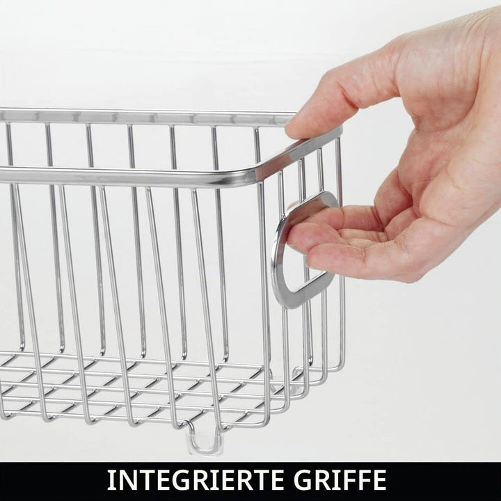 mDesign Bad Aufbewahrung – Badezimmer Organizer für die Aufbewahrung von Make-up und anderen Badarti