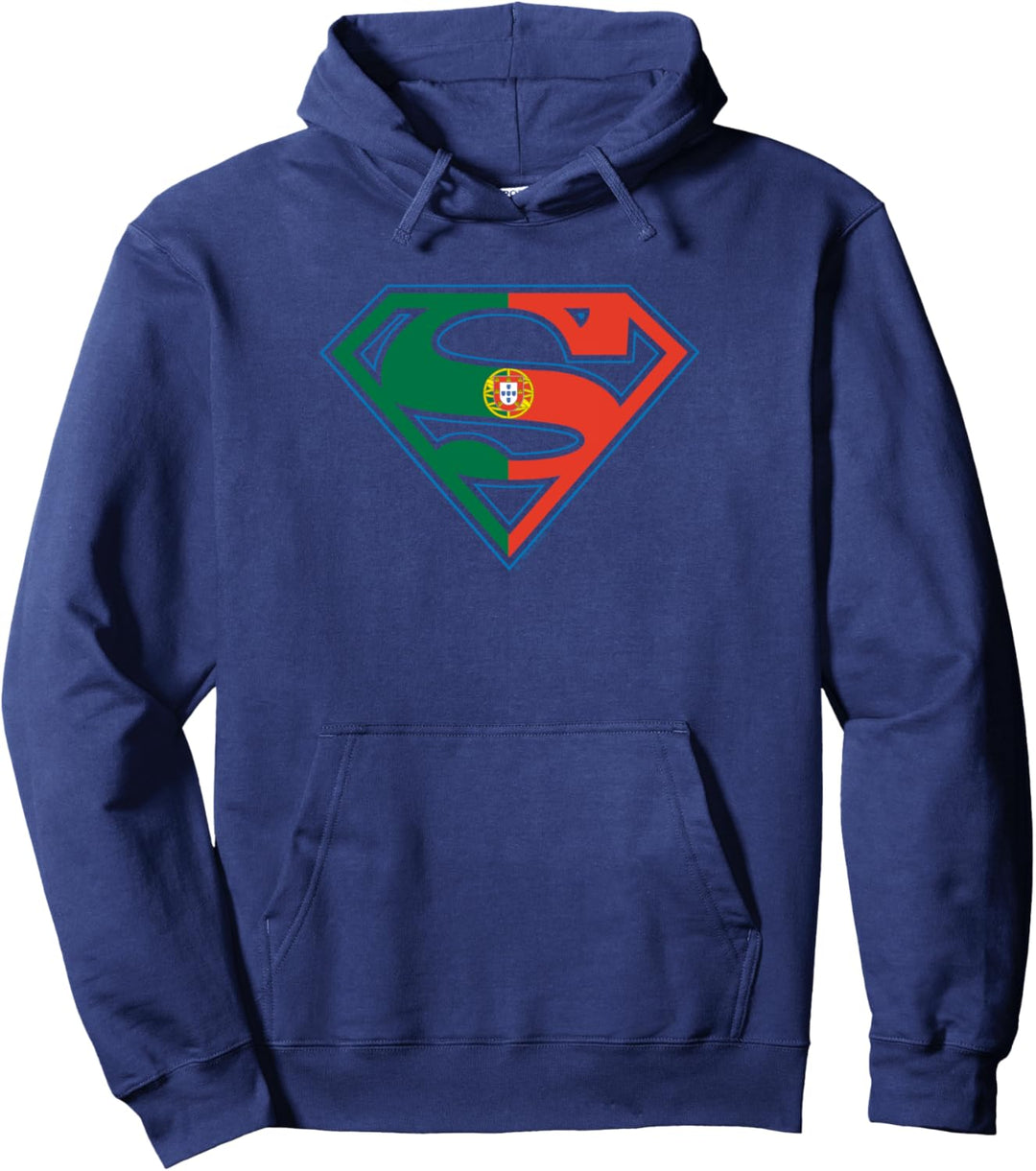 Superman Portugal Shield Pullover Hoodie