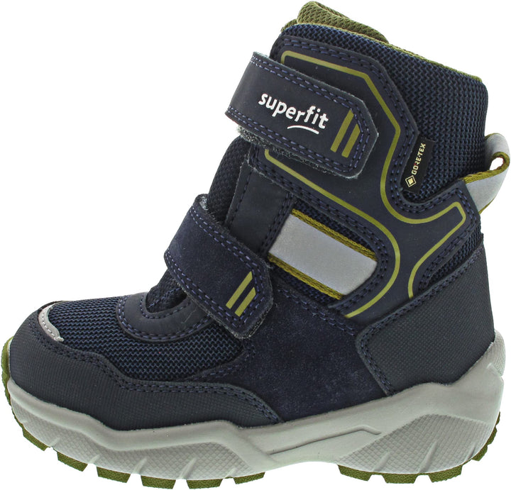 Superfit Jungen CULUSUK 2.0 warm gefütterte Gore-Tex Schneestiefel 25 EU Weit Blau Grün 8000, 25 EU