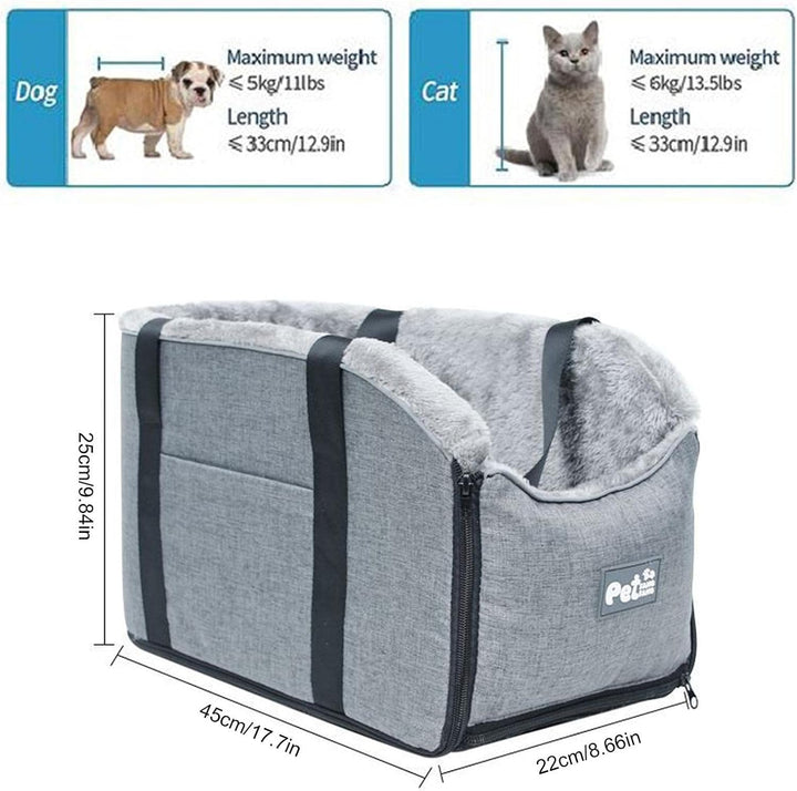 Hundeautositz Hundesitz Kleine Hunde,Hundesitz Auto,Hundebox Auto Kleine Hunde,Tragbare Haustiertrag