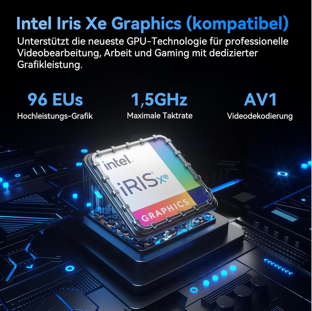 GEEKOM NUC Mini PC Mini IT13, 13. Gen Intel i7-13620H (10 Kerne, 16 Threads, bis zu 4,9 GHz) Mini Co