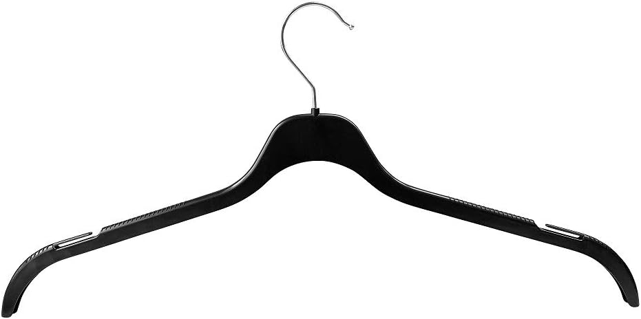 50 Stück Kleiderbügel Blusenbügel 47 cm hochwertigem Kunststoff | Hemdenbügel | 360° drehbarer Haken