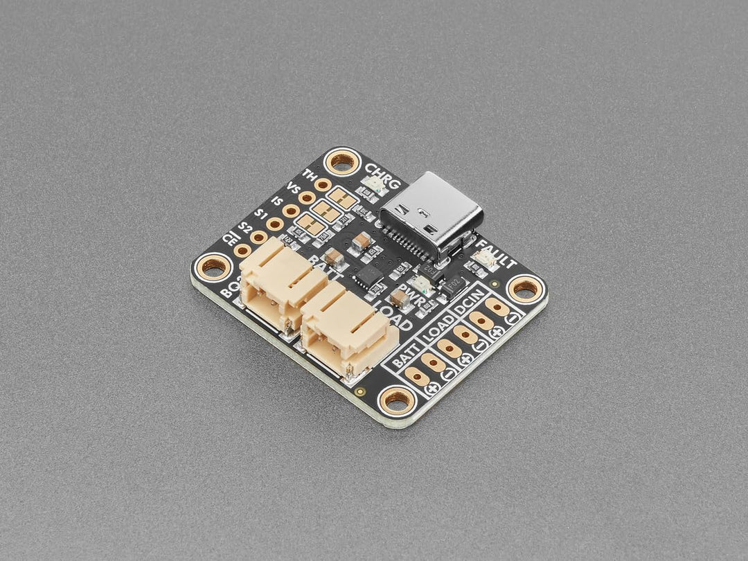 Adafruit bq25185 USB/DC/Solar Lithium-Ionen/Polymer Lademodul, 6091