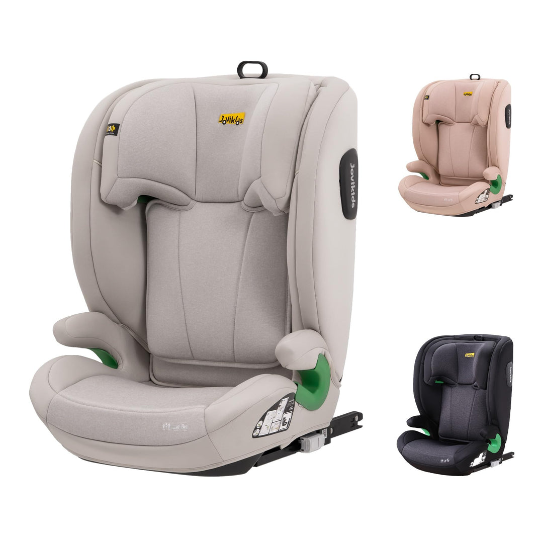 i-Size R129 Kinderautositz für 3,5 bis 12 Jahre (100-150 cm), Mit verstellbarer Rückenlehne, Kopfstü