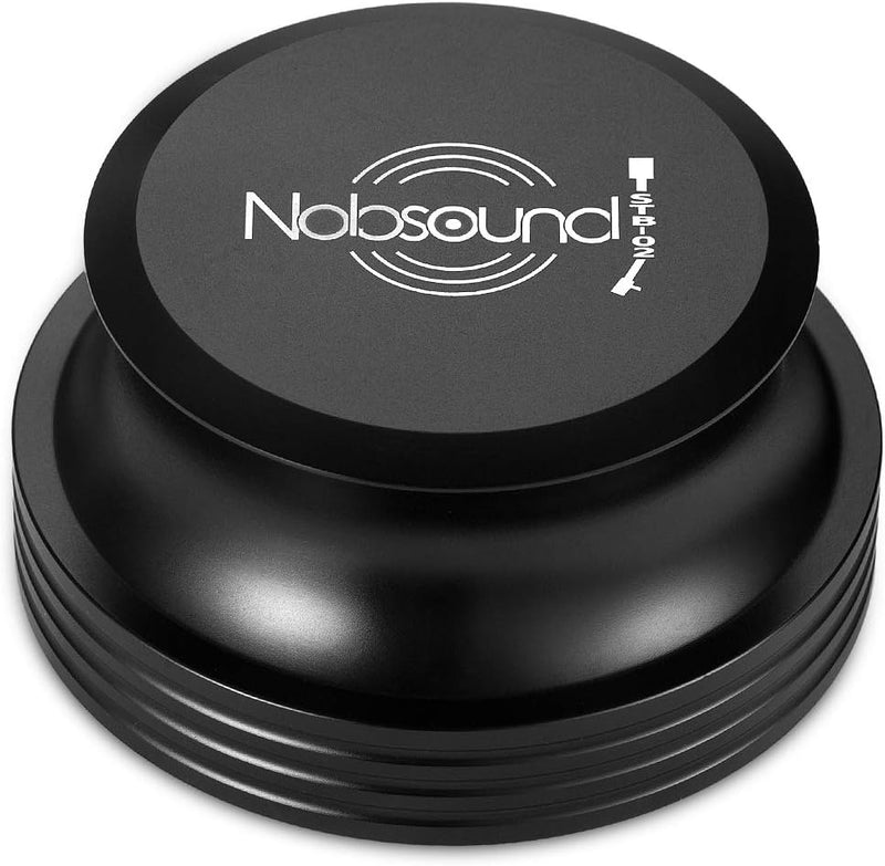 Nobsound LP Vinyl Turntable Disc Stabilizer Record Weight Metal Matte Black SCHALLPLATTEN-AUFLAGEGEW