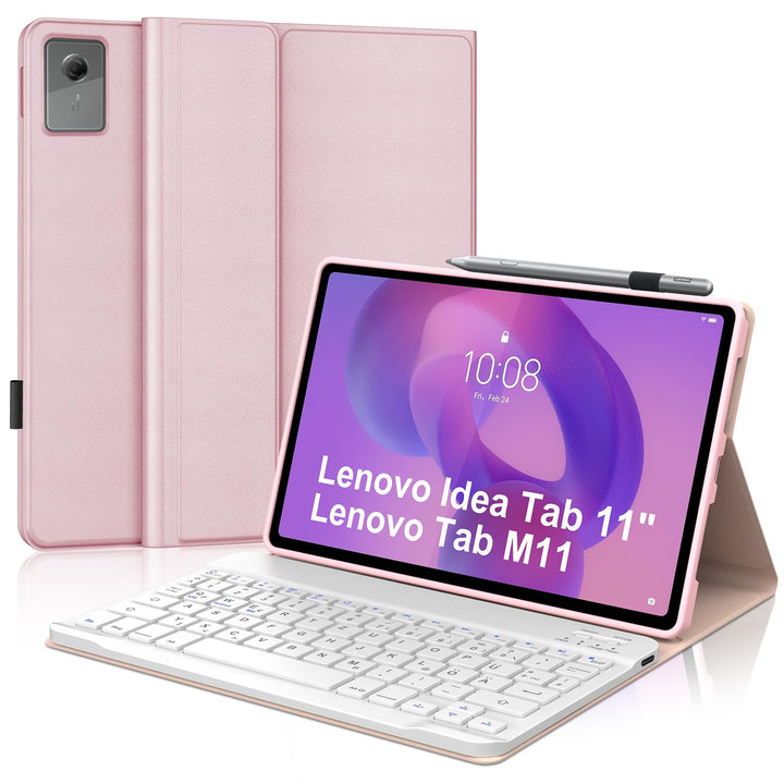 WINCHKING Tastatur Hülle für Lenovo idea tab 11 2025 (TB-336ZU TB-336FU), Bluetooth Tastatur für Len