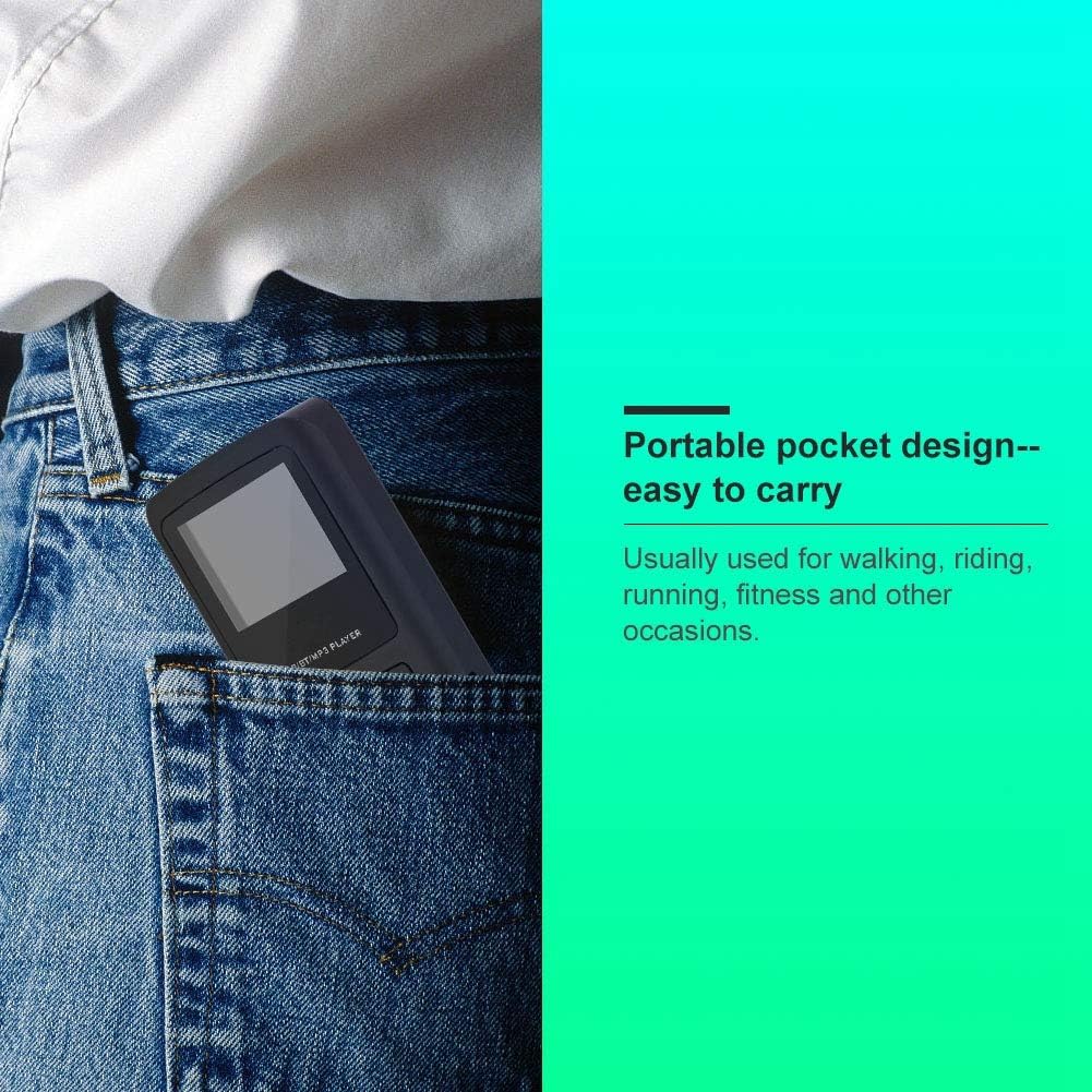 Tragbares Radio, Mini-Pocket-Digital-DAB/DAB + Pocket-Digital-Radioempfänger Bluetooth-MP3-Player mi