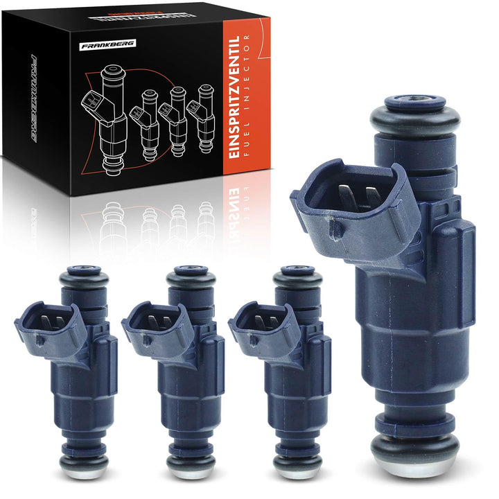 Frankberg 4x Einspritzventil Injektor Kompatibel mit i10 PA 1.1L 2008-2013 Picanto SA 1.0L 1.1L 2004
