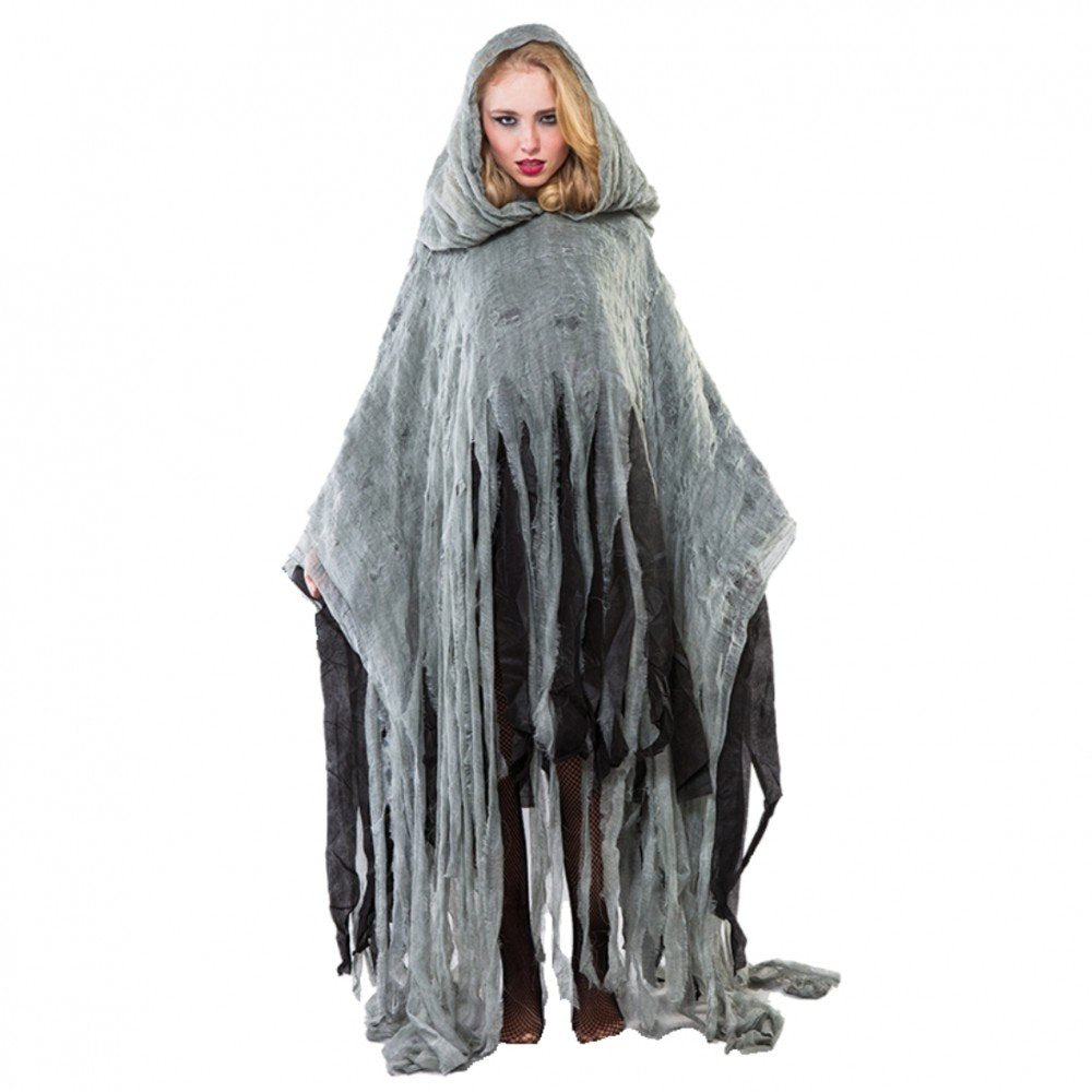 107403 Zombie-Poncho, Mehrfarbig, gross, 170 cm