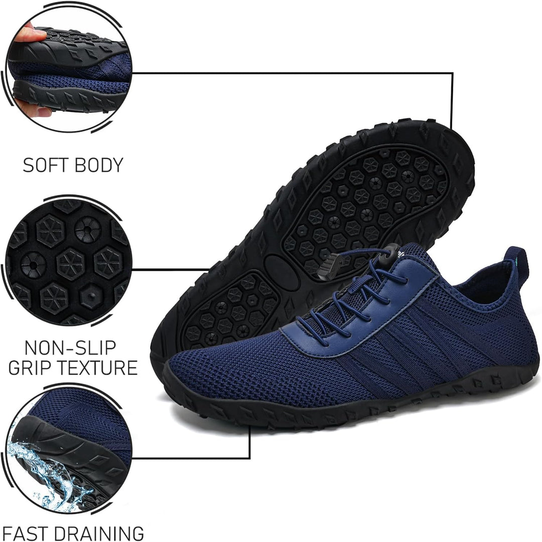 WateLves Badeschuhe Herren Damen Barfussschuhe Wasserschuhe Schwimmschuhe Strandschuhe für Surfen,Ta