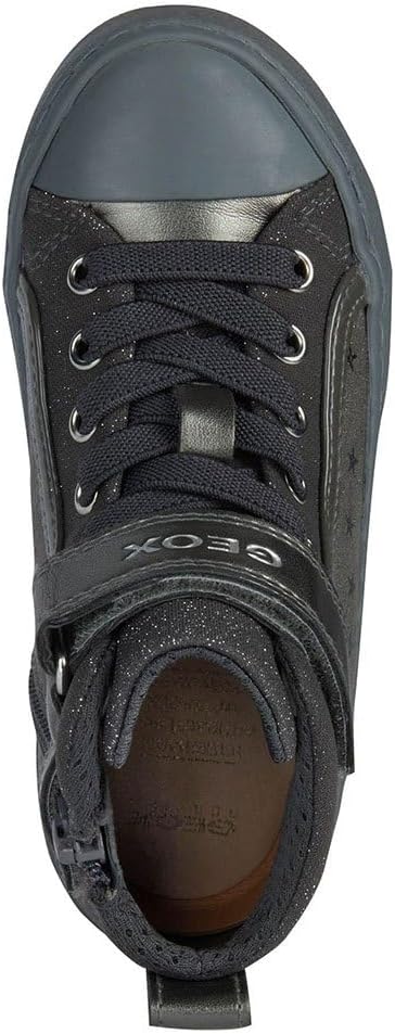 Geox Mädchen J Kalispera Girl ISneakers 24 EU Grau, 24 EU Grau