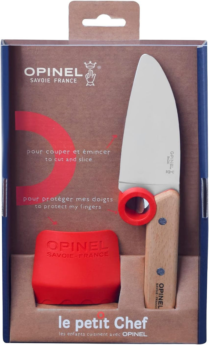 Opinel Le Petit Chef, Küchenmesser-Set, 2-teilig Messer, grau, 26