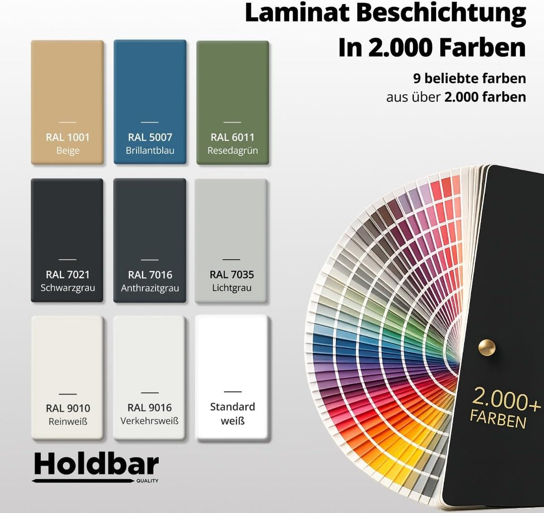 Laminat Beschichtung Anthrazitgrau (RAL 7016) 1 Kg - Laminat Farben - Schützt Laminat Boden - 2-Komp
