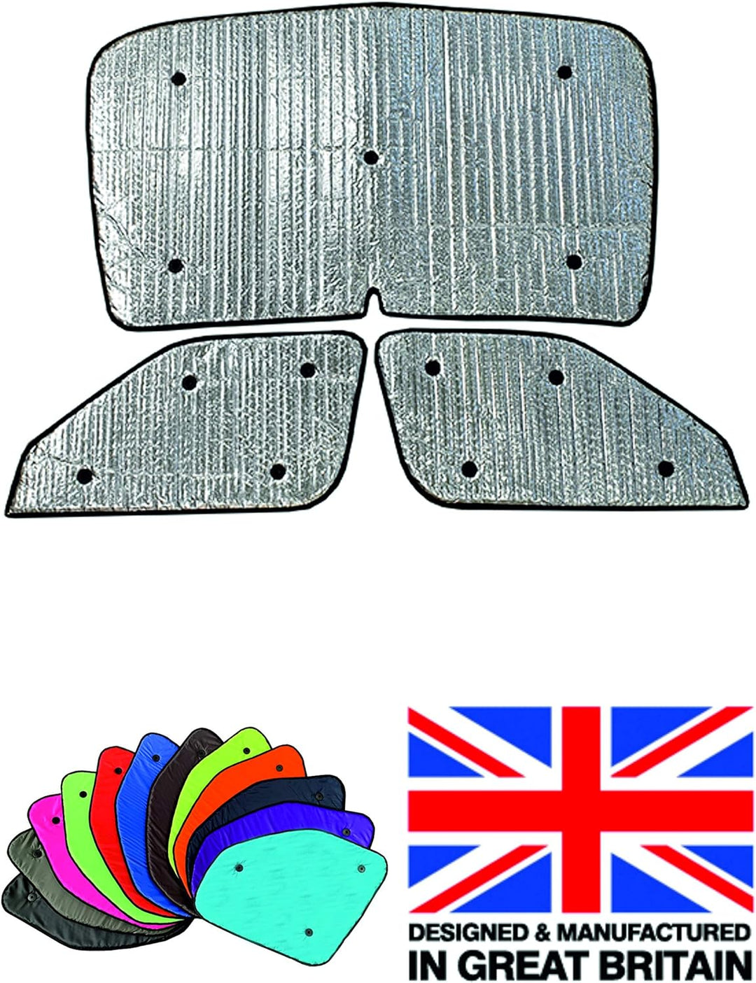 Thermomatten-Set für Toyota Hiace (1990-2006) Frontset Ideal für alle Jahreszeiten geeignet, Frontse