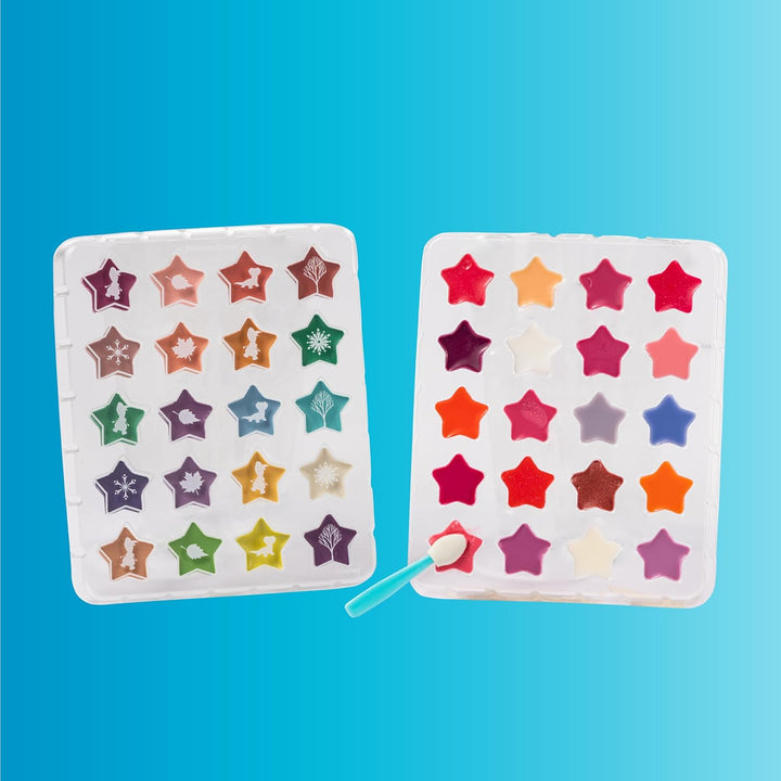 Lip Smacker Frozen Traincase, Frozen Schminkkoffer für Kinder, 40+ Make-up Produkte für Gesicht, Lip