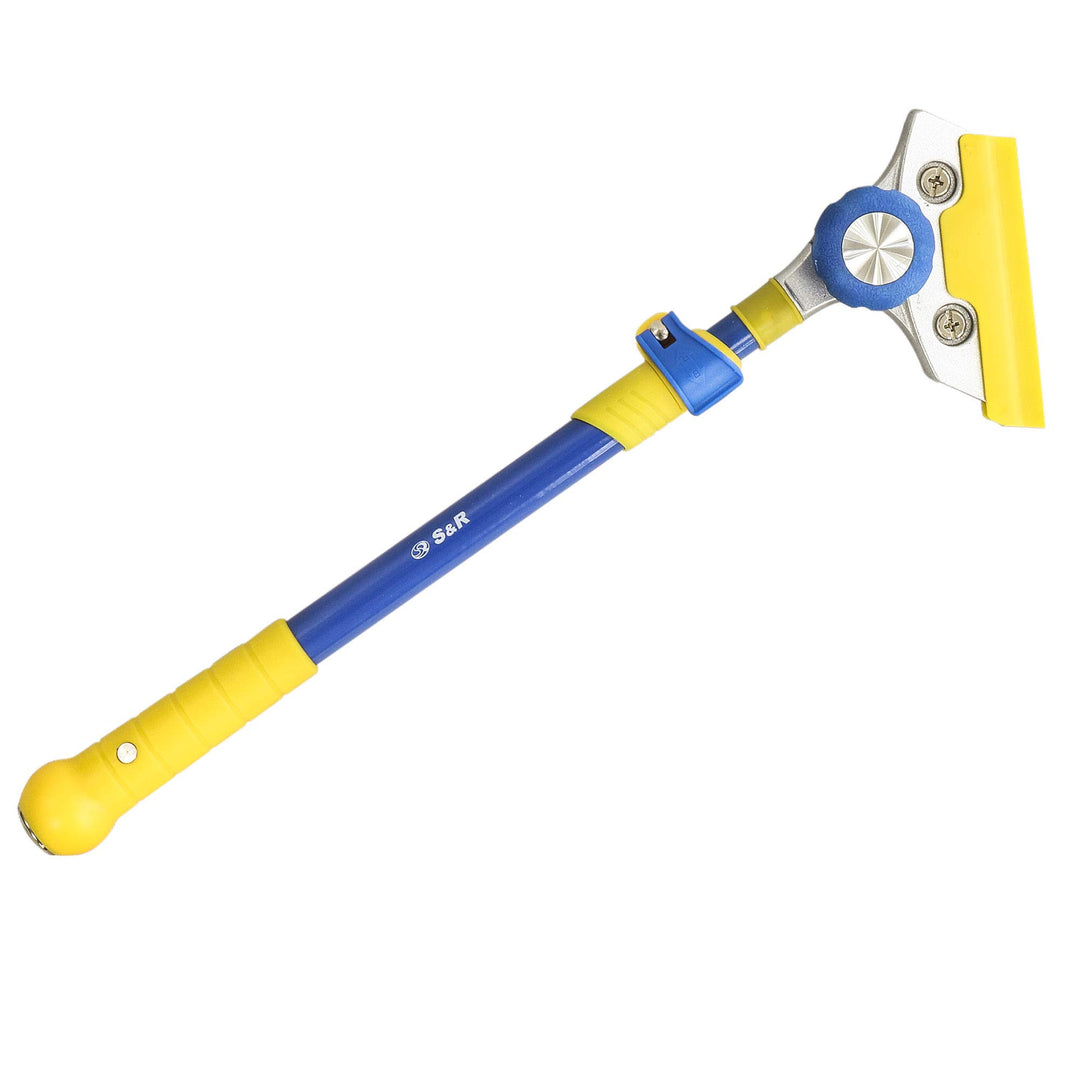 S&R Universal-Schaber TELESKOP 420 mm - 630 mm, verstellbare Kopf-Ausrichtung, scharfe und präzise S
