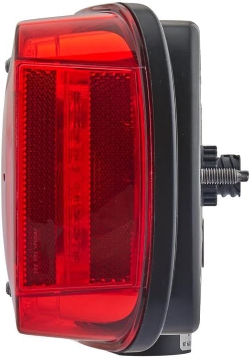 HELLA - Heckleuchte - Truck Full LED - LED - 24V - 2VP 012 381-381 mit Rückfahrwarner rechts DIN Ste