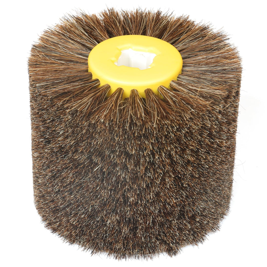 Schleifbürsten, 120x100mm Rosshaarbürste, Polierbürste zum Holzverarbeitung, Grit Bürste Bristle Bür