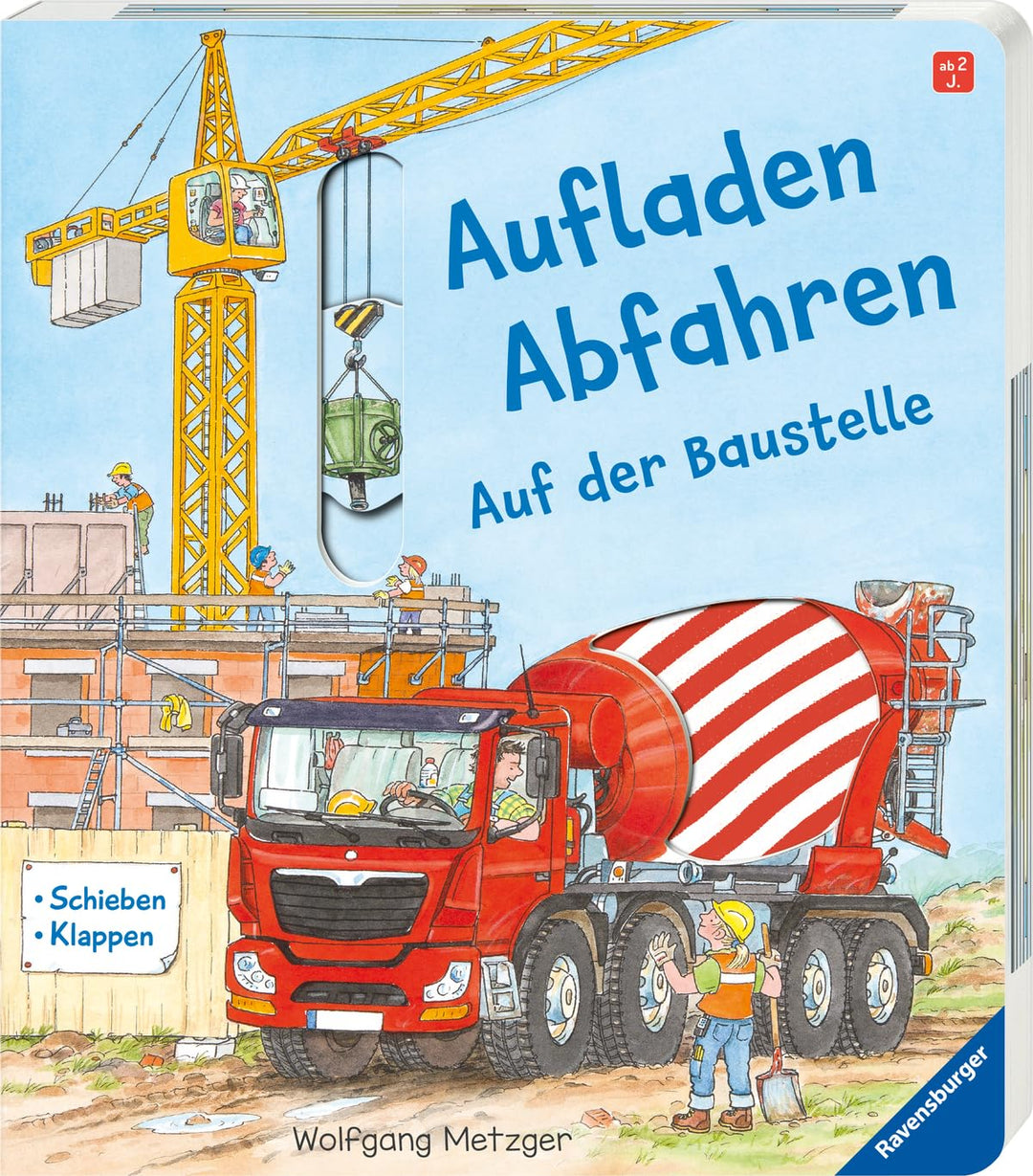 Aufladen - Abfahren: Auf der Baustelle, Pappband