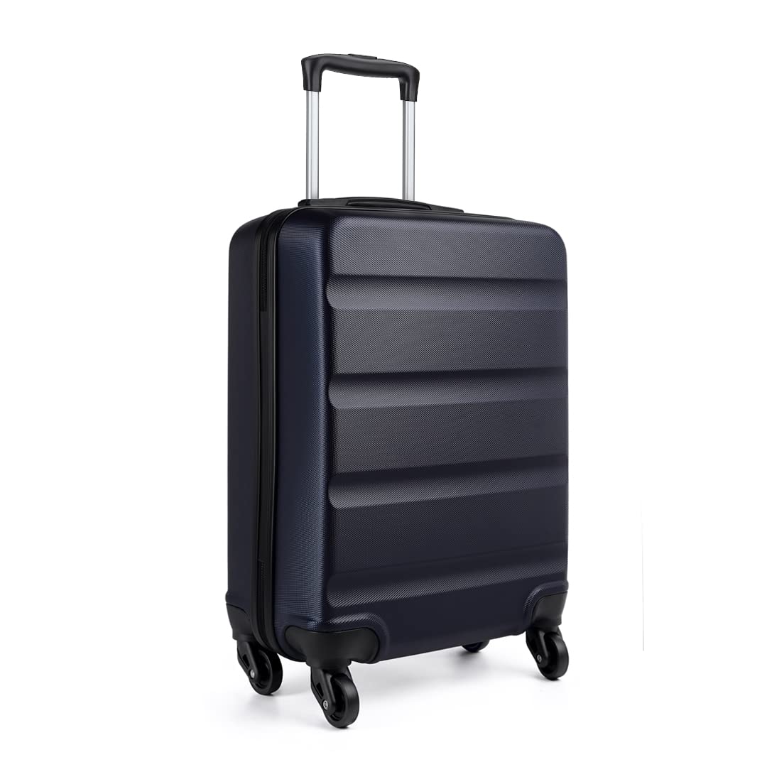 KONO Handgepäck Koffer Klein Reisekoffer mit Rollen und TSA Schloss, Koffer Trolley Handgepäck Flugz