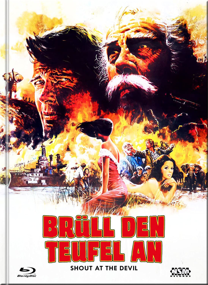 Brüll den Teufel an - Zwei wie Hund und Katz - Shout at the Devil [Blu-Ray+DVD] - uncut - limitierte