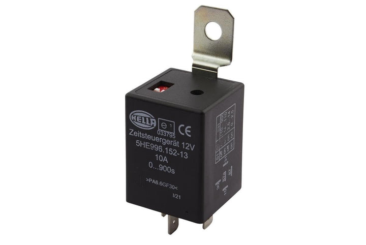HELLA - Zeitrelais - 12V - Anschlussanzahl: 5 - Wechsler - 5HE 996 152-131 Single, Single