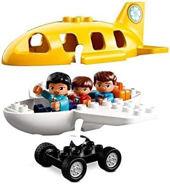 LEGO 10871 DUPLO Flughafen, Bauset mit Flugzeug für Kinder ab 2 Jahre Single, Single