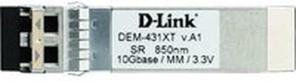 D-Link DEM‑431XT SFP+ Transceiver (unterstützt 10 Gbit/s Ethernet)