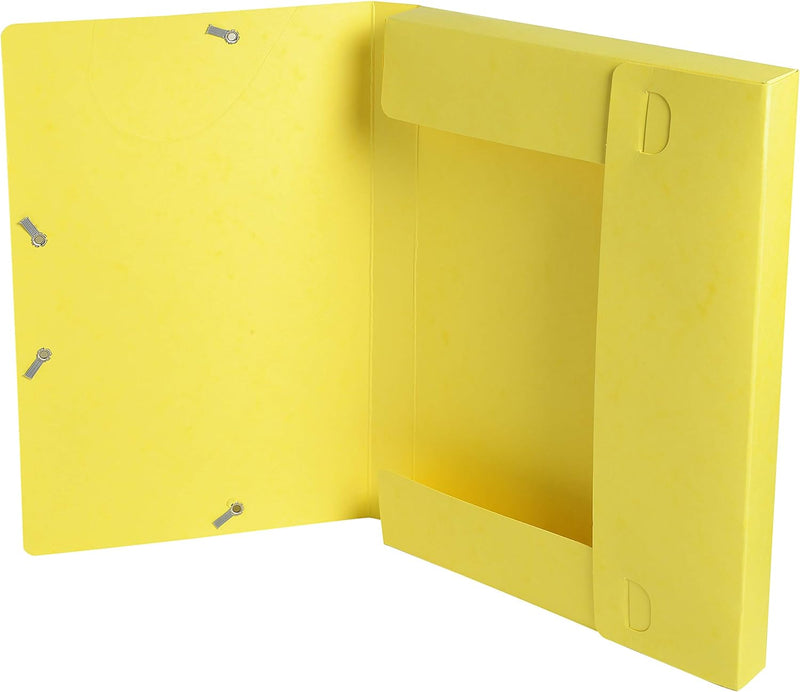 Exacompta 18506H 25er Pack Premium Sammelboxen mit Gummizug 25 mm breit aus extra starkem Colorspan-