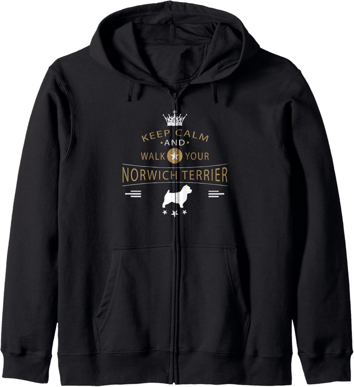 Norwich Terrier Hunderasse Kapuzenjacke