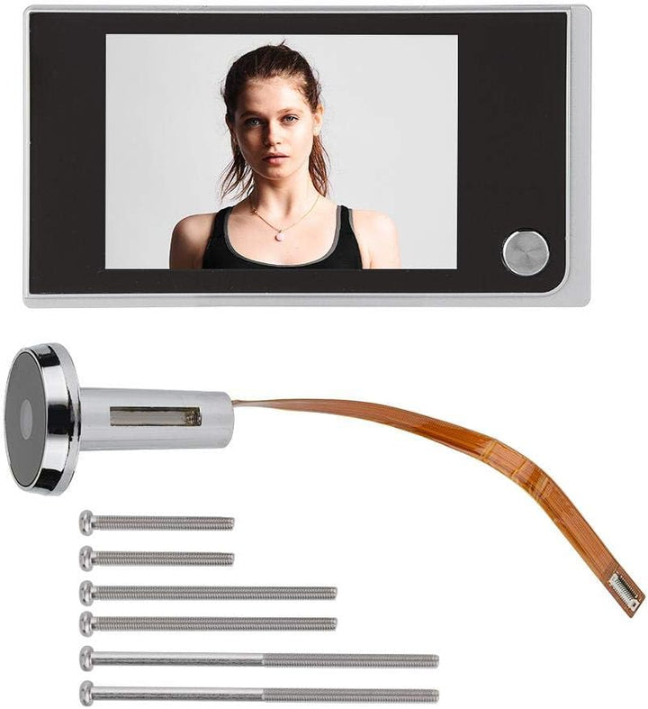 Video Security Türklingel, 3,5 Zoll Farb LCD Digital Türspion, 120 Grad Real View Winkel Digital Tür