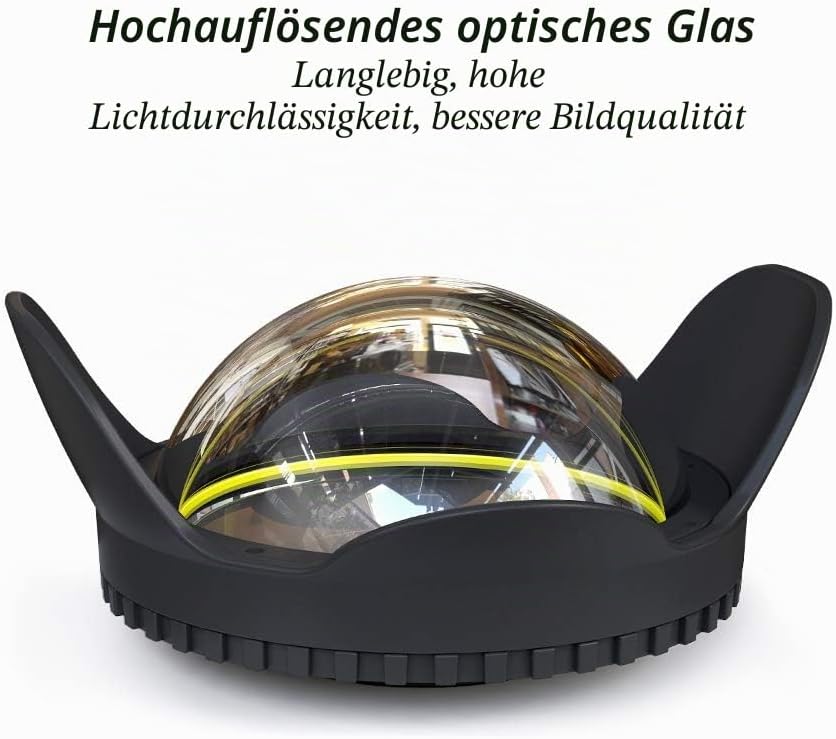 Sea frogs Weitwinkelobjektiv für Unterwassergehäuse (67 mm runder Adapter) 67mm fisheye, 67mm fishey