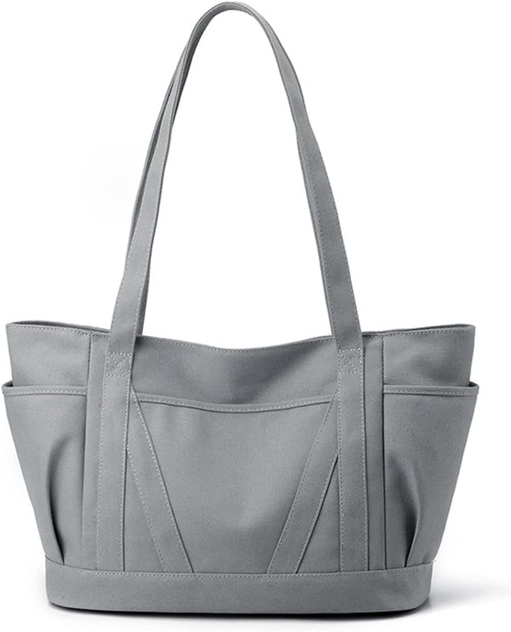 CORIOS Damen Handtasche Canvas Schultertasche Grosse Kapazität Henkeltaschen Casual Tote Beutel Mult