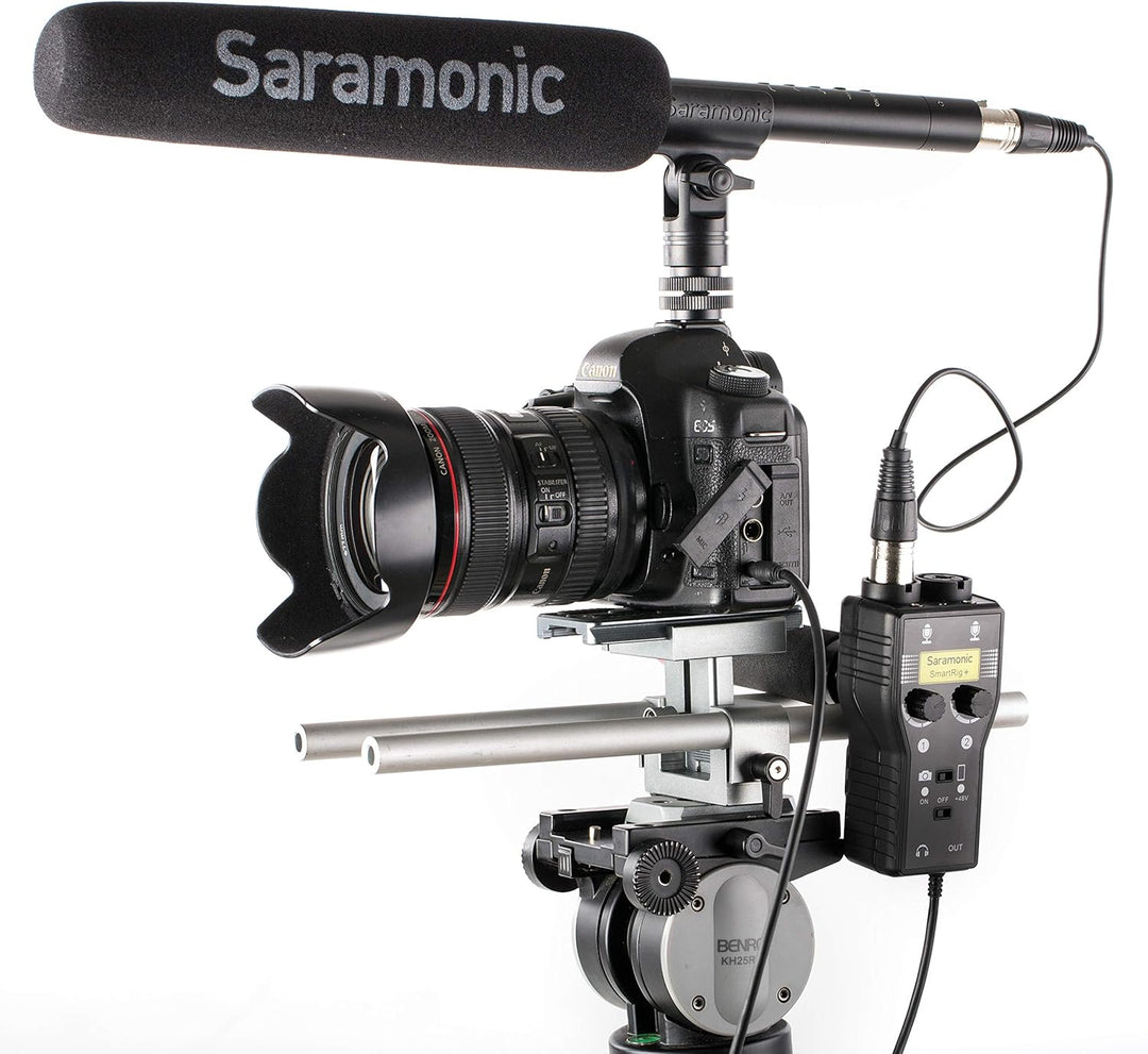Saramonic SR TM7 XLR Shotgun microfoon Schwarz SRTM7, Schwarz SRTM7
