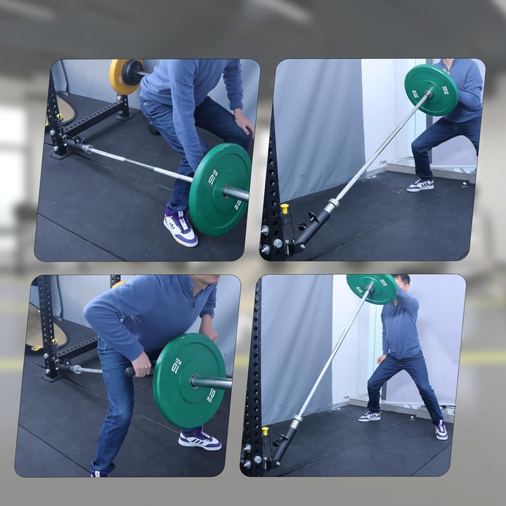 T-Bar Row 360° Schwenkbar Landmine Aufsätze Passend Für 2" Olympiastangen Reihenplattform Ideal Für