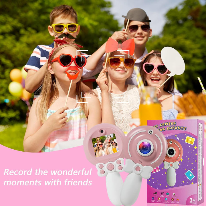 Princess Magic Wand Kamera für Mädchen Alter 3-12 | Kinder Digitalkamera mit 48MP Foto & 1080P Video