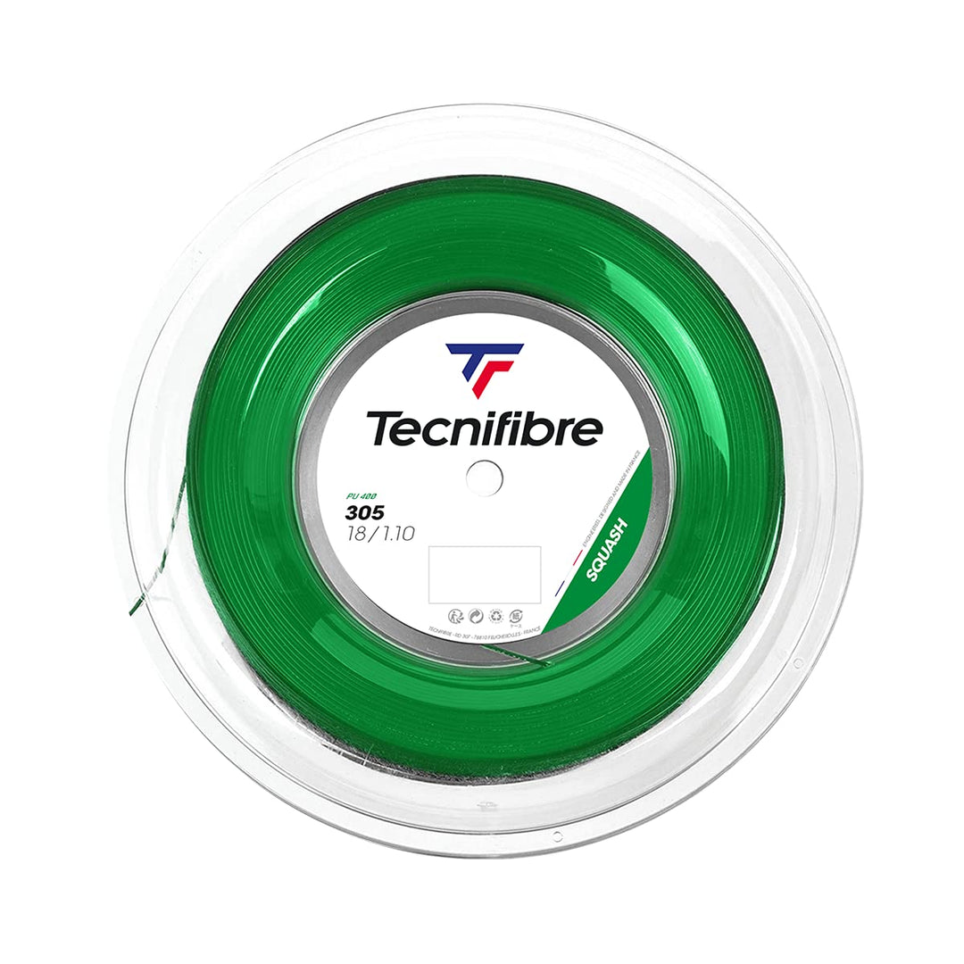 TECNIFIBRE - Squashsaite 1.10mm / 200m Grün, 1.10mm / 200m Grün