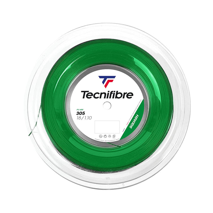 TECNIFIBRE - Squashsaite 1.10mm / 200m Grün, 1.10mm / 200m Grün