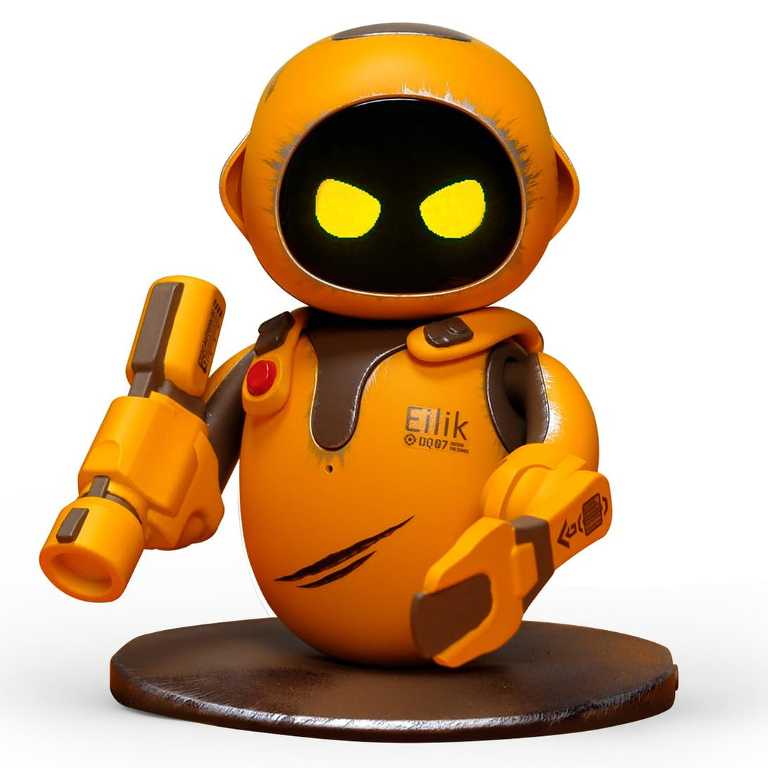 Eilik DQ – Desktop-Roboter, neuer Abenteuer-Charakter mit ausdrucksstarken Animationen, Berührungsre