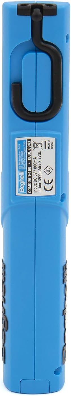 Beghelli 8943 Wiederaufladbare LED-Lampe, Blau Modern, Modern