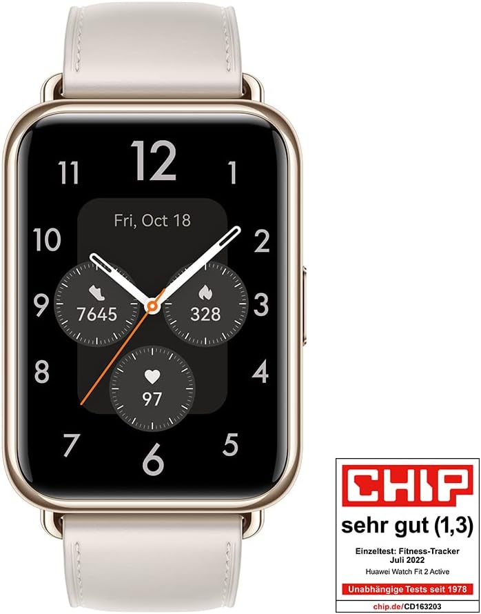 HUAWEI WATCH FIT 2 SmartWATCH, 1,74''HUAWEI FullView-Display,Bluetooth-Anrufe, Gesundheitsmanagement