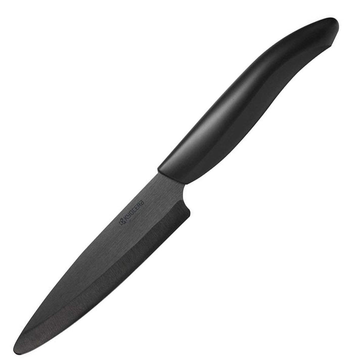KYOCERA Gemüsemesser/Obstmesser Ergonomic Style - Black Blade, 11 cm (H.Nr. FK-110BK-BK)