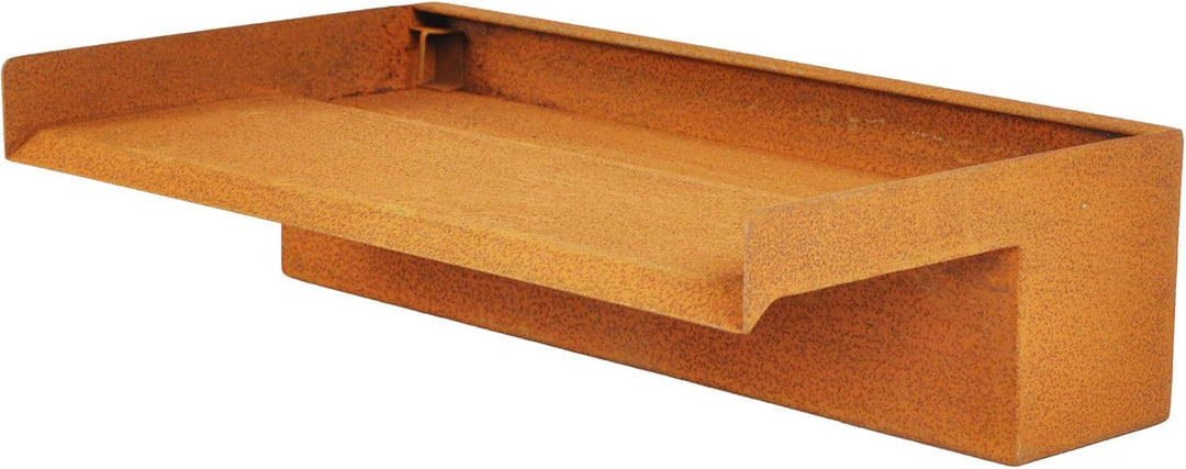 Köhko Wasserfall Alberta 90 cm aus Cortenstahl (30-90 cm) Aquafall Wasserspiel Wasserschwall 90 CM W