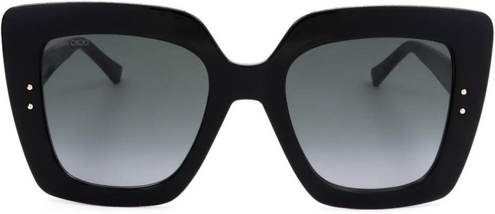 Jimmy Choo AURI/G/S Black/Grey Shaded 53/22/145 Damen Sonnenbrillen