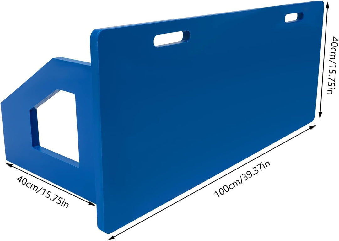 Fussball Rebound Board, 100x40x40cm Tragbares Prellwand Brett HDPE Rebounder Faltbare Kinder & Jugen