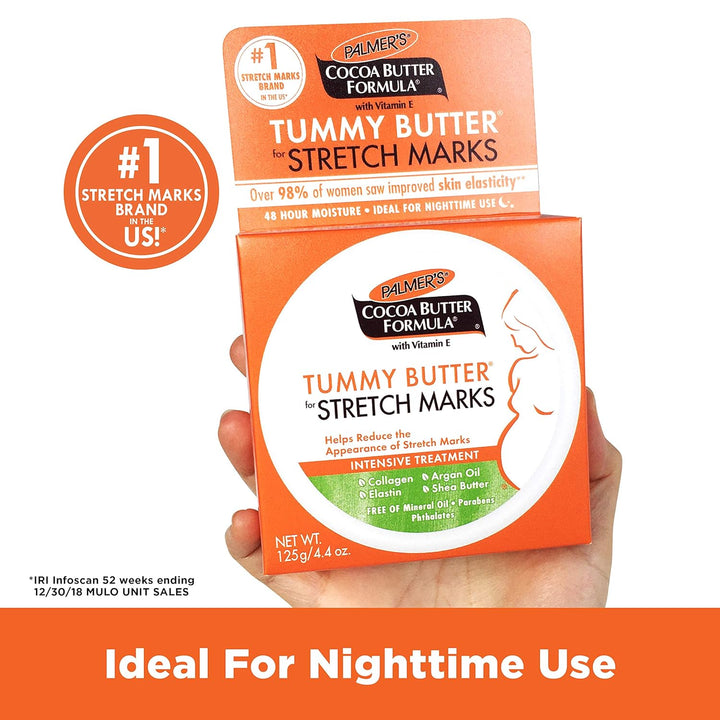 Palmers Cocoa Butter Formula Tummy Butter, 3er Pack (3 x 125 g) 125 g (3er Pack), 125 g (3er Pack)