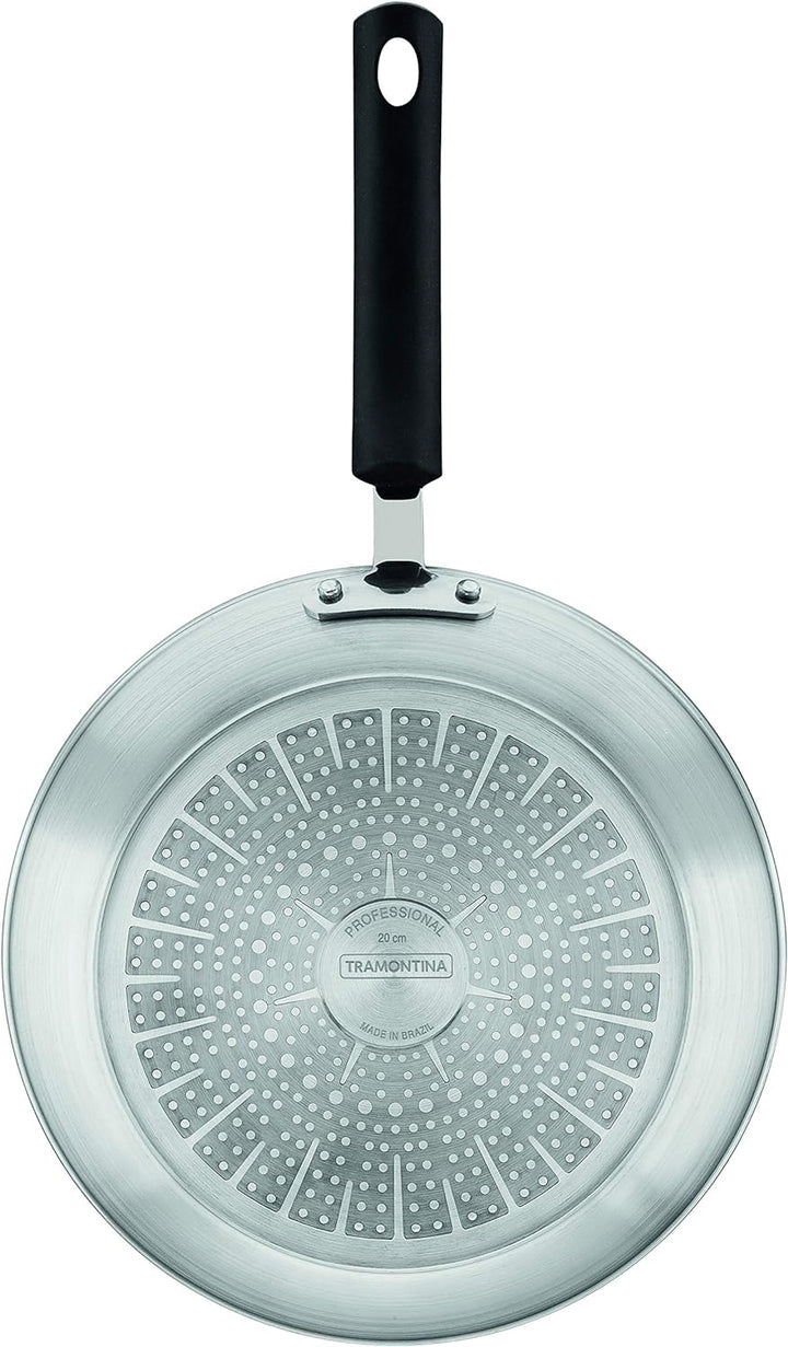 Tramontina Aluminium Bratpfanne antihaftbeschichtet, Induktionsgeeignet, 24 cm - 1,6 l, 20888/024, S