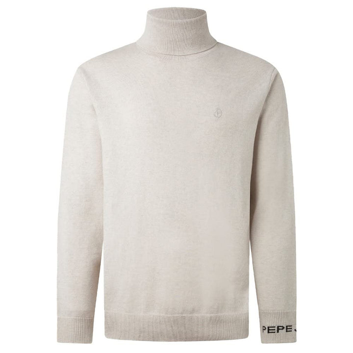 Pepe Jeans Herren Lange Ärmel Andre Turtle Neck L 804ivory, L 804ivory